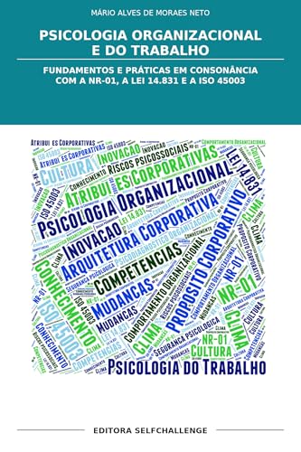 Capa do livro Psicologia Organizacional e do Trabalho, de Dr. Mário Neto